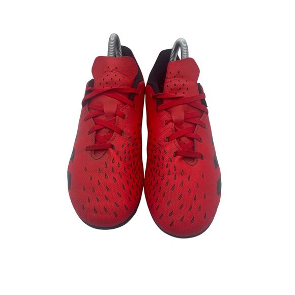 Adidas Predator Freak .4 FxG Soccer Cleats Red Black Youth Unisex 5.5 - Picture 4 of 8